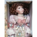 Beautiful large original Kailee porcelain doll.