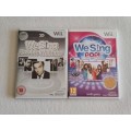 We Sing Games + Microphones - Nintendo Wii Game (PAL)