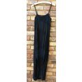 Woolworths black sleeveless long dress - Size 12