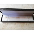 9ct gold ID bracelet with gift box