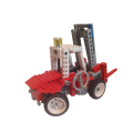 LEGO 8835 Forklift - Lego Technic 8835 - 1989