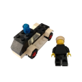 LEGO 602 Fire Chief`s Car and LEGO 600-2 LEGO Police Car