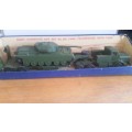 Dinky  #698 Tank Transporter and Tank Gift Set