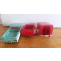 Dinky  #449 and448 Chevrolet El Camino and Trailers