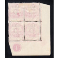 Orange Free State (ORC) 1900 1d overprinted B4, plate1 , M/H & MNH      (SACC 79 )
