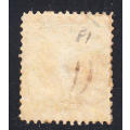 Natal 1870 QV 1d yellow revenue , used     (BF 77 )