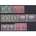 Union of South Africa OFFICIAL  overprinted lot, M/H