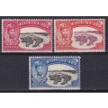 Brunei 1949 Silver Jubilee set , M/H