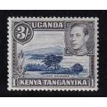 Kenya Uganda Tanganyika (KUT) 1938-54 KG VI 3s (Perf 13 x 12 1/2) , M/H           (SG CV £50)