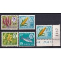 Rhodesia 1967/68 QE Dual currency part set, M/H     (SACC 167-170, CV R 380)
