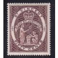 St Vincent 1955-63 5 cents red brown , MLH         ( SG 198)