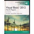 Visual Basic 2012 6th edition by Deitel, mint used
