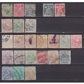 Persia (Iran) 1882 > part sets, used        ( 2 x scans)