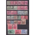 Barbados part sets , used        (2 x scans)