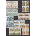 Mauritius QE sets in B4 , MNH       ( 2 X SCANS)
