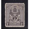 British Central Africa  1895 1d black , M/H               (SG 21, CV £25)
