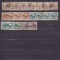 France colonies CONGO part sets, M/H & used       ( 2 x scans)