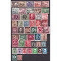 Germany and colonies part sets, M/H              (6 X scand)
