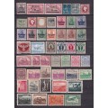 Germany and colonies part sets, M/H              (6 X scand)