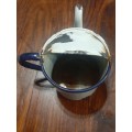 Vintage enamel mug with spout