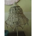 Vintage Cast t Iron Candle Holder With Shade