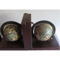 World Globe  Bookends