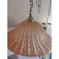 Vintage Glass Mottled Pendant Ceiling Light