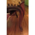 Set of 4 French Carved  Mahogany Chairs