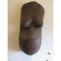 Antique Makonde Tribe Fertility Mask Torso