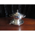 Silverplate Sugar Bowl with lid