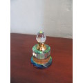 Crystal Multi faceted Perfume Bottle