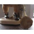 Friedel - Bavaria Western Germany Figurine Farm Helper with Horseshoe