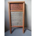 Vintage Dubl Handi  Washing Board for Silks, Hoisery & Lingerie or Hankerchiefs Made in Columbus