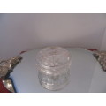 Crystal Round Candy Jar With Lid