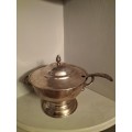 Silver Plated Taureen with Ladle