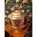 Silver plated Biscuit Barrel
