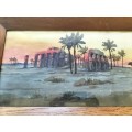 Pair of Giovanni Barbaro Watercolours Framed