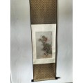 Chinese Silk Painting Scroll