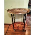 Vintage Marquery of Sorrento Drinks Trolly