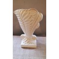 Art Deco Beswick White Shell Vase