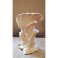 Art Deco Beswick White Cornopia Vase