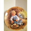 1980 Reco Collectors Plate Little Boy Blue - Mother Goose Series