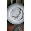 Japanese Moriage Dragon Plate