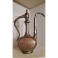 Antique Qatar Islamic Middle Eastern Copper/ Metal Ewer