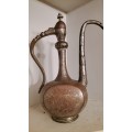 Antique Qatar Islamic Middle Eastern Copper/ Metal Ewer