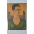 Frieda Kahlo Self Portrait Unknown Artist