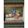 Still Life Framed Painting of Fruit