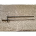 Original French M1886 Lebel Rifle `Rosalie` Bayonet