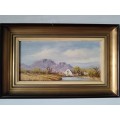 Cape Dutch Framed Painting