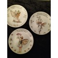 Set of 3 Flower Fairies Plate by t Cicily Mary Barker